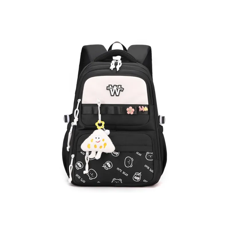 JIANGLIDA Nylon Fabric Student Bag Women's Multicolor-3