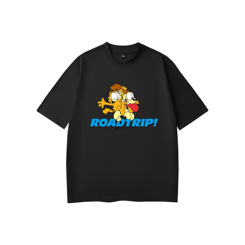 FOREVER 21 Garfield Joint Name T Shirts Unisex-5