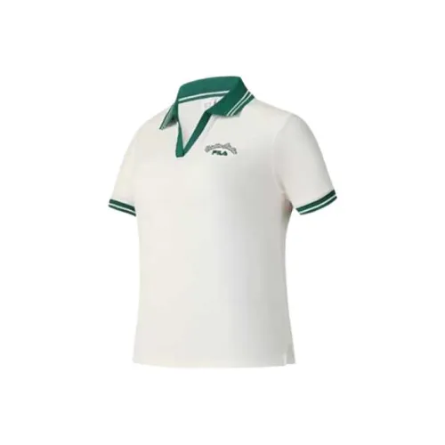 FILA Tennis 88 Polo Shirt Women's Cloud White