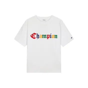 Champion Short Sleeved T Shirts Unisex Japan Version