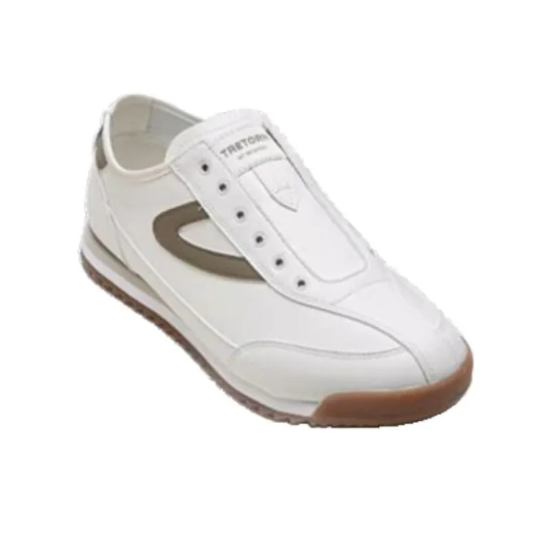 TRETORN RawlinsElastic Low-Top Casual Shoes Unisex White Green-1