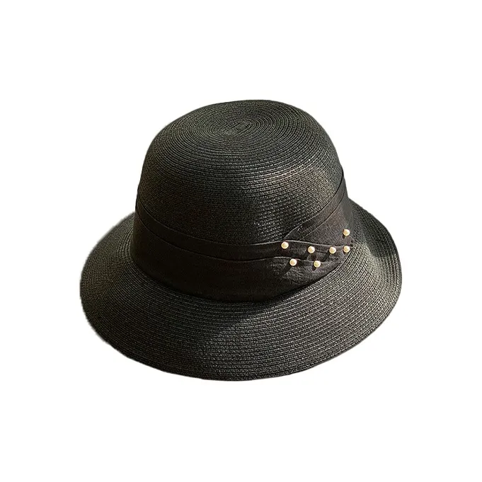 JKEM Paper Reed Sun Protection Hats Women's-3
