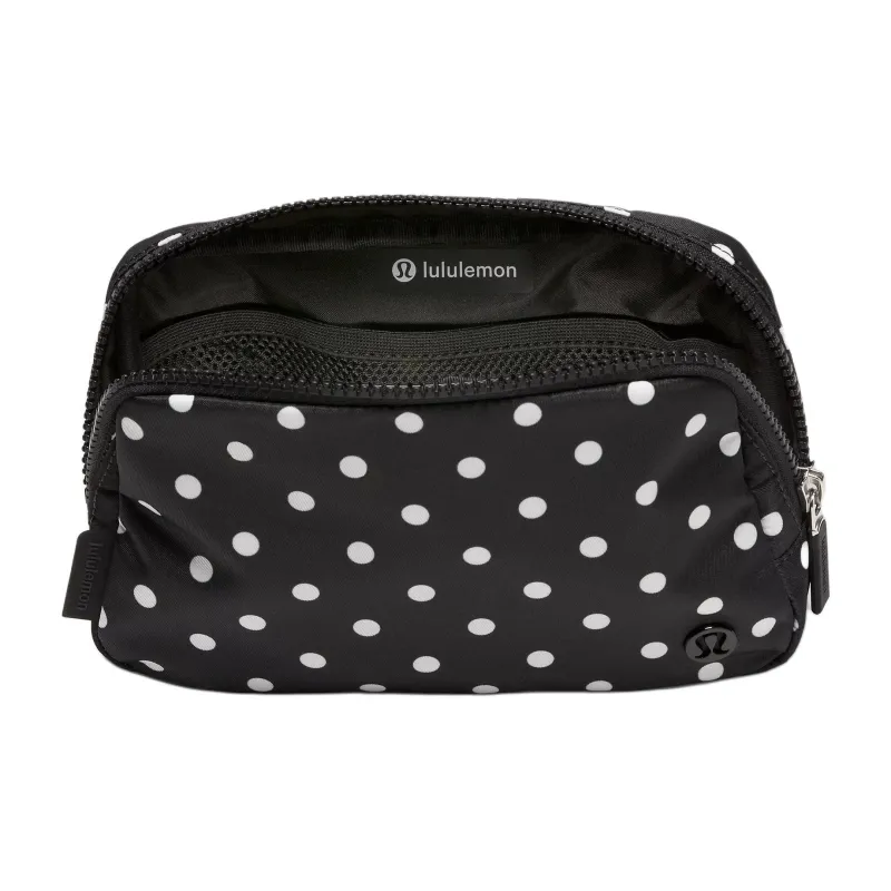 Lululemon Everywhere Recycled Polyester Fanny Pack Unisex Black & White-3