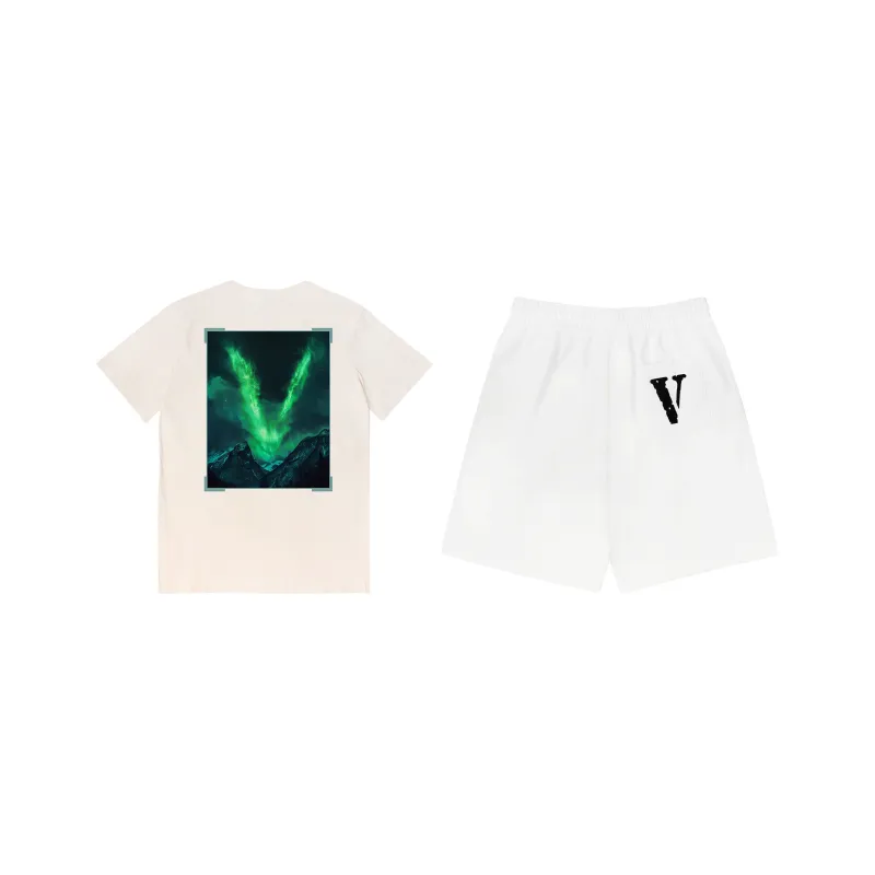 VLONE Loose Fit Short Sleeved T Shirts Unisex-9