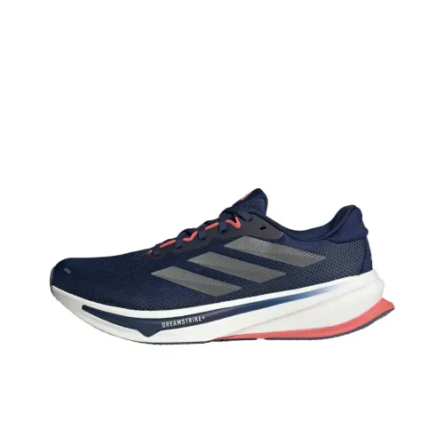 Adidas Supernova Rise 2 Anti Slip Wear Resistant Low Top Casual Running Shoes Men's Blue