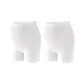 [2 Pack]White+White