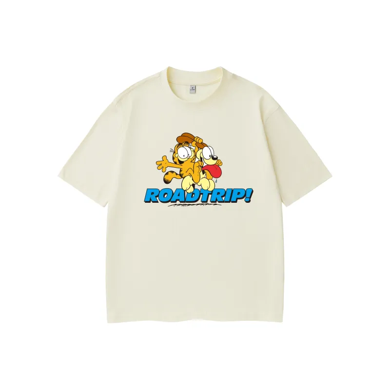 FOREVER 21 Garfield Joint Name T Shirts Unisex-9