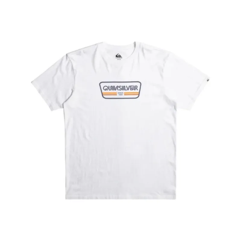 Quiksilver T Shirts Men White-0