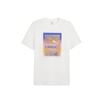 PUMA GRAPHICS T Shirt Men's White