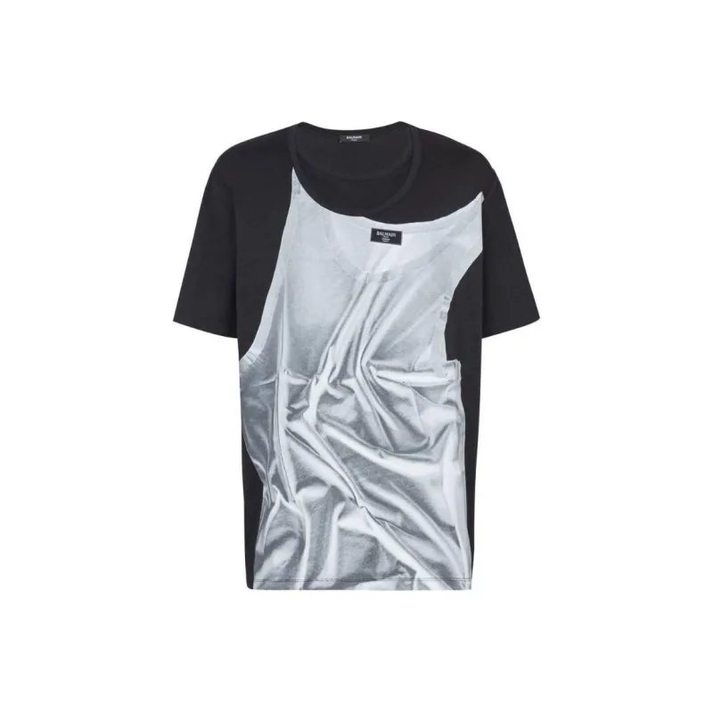 BALMAIN Graphic print T shirt-0
