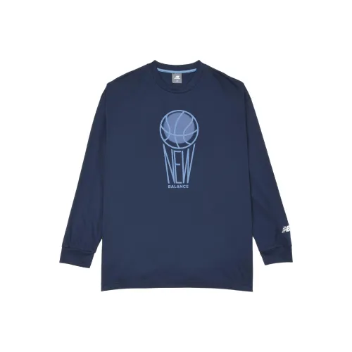 New Balance T Shirt Men's Team Marine Blue