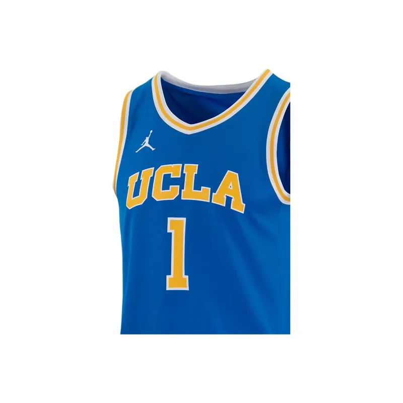 JORDAN Ucla Bruins Replica Men's JORDAN Brand College Basketball Jersey-2