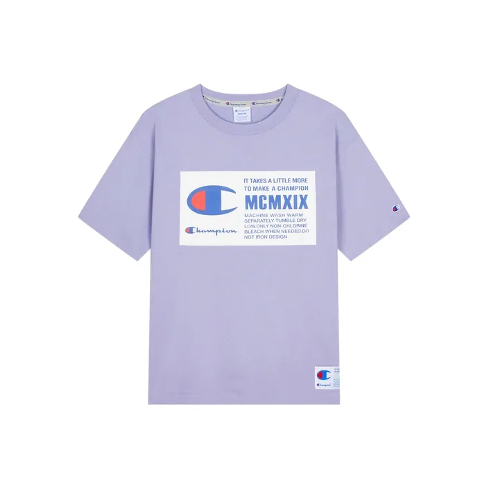 Champion Short Sleeved T Shirts Japan Version Unisex-3