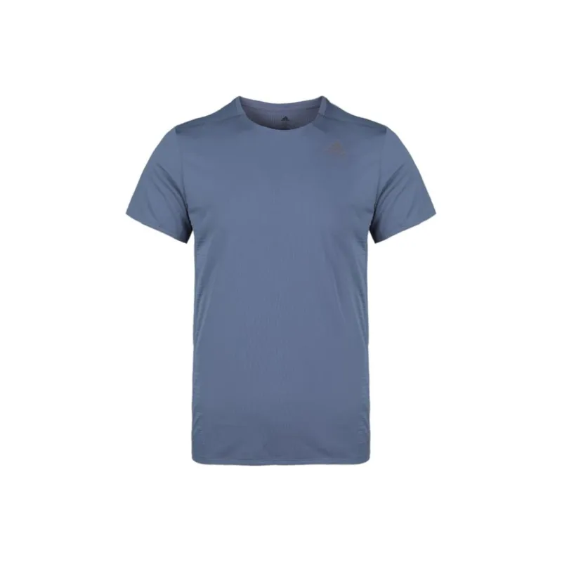 Adidas CHILL SS TEE M T Shirt Men's Blue-0