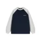 Navy Blue & Heather Gray