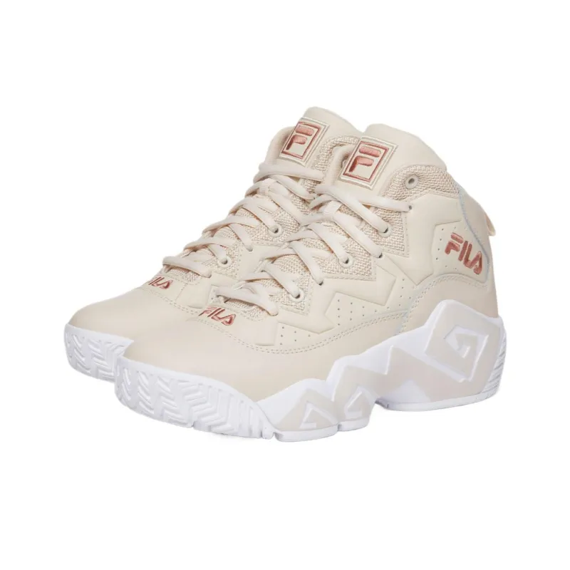 FILA MB High Top Basketball Shoes Women's Beige-2