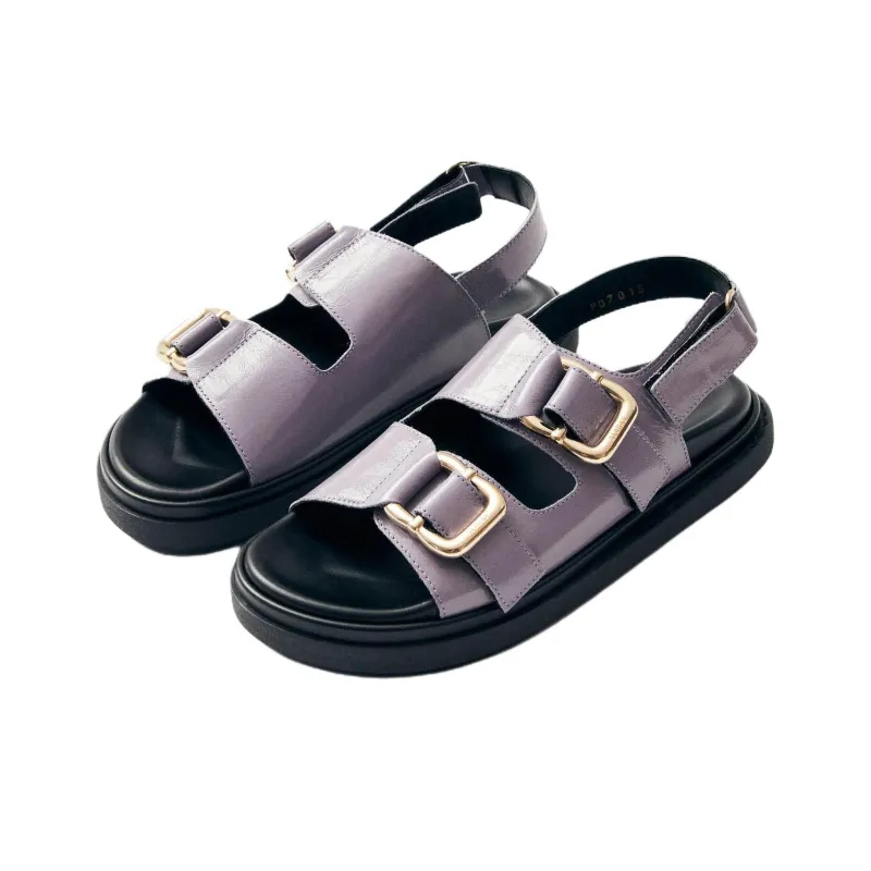 ALOHAS Malva Strap Sandals Women's Purple-2