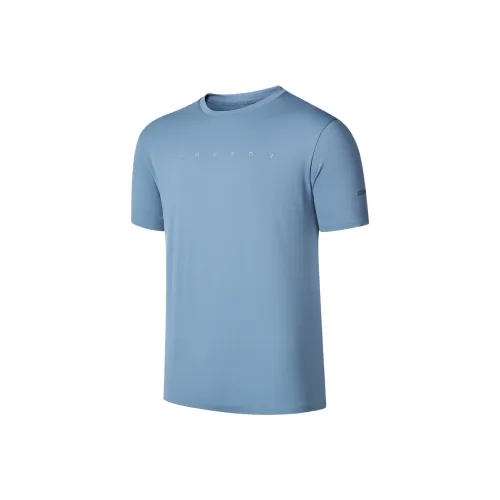 Saucony T Shirts Men Blue