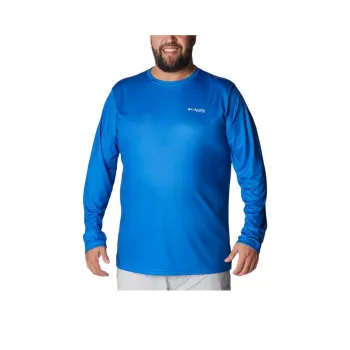 Columbia PFG Terminal Tackle Fish Flag T-Shirt Men's Bright Blue