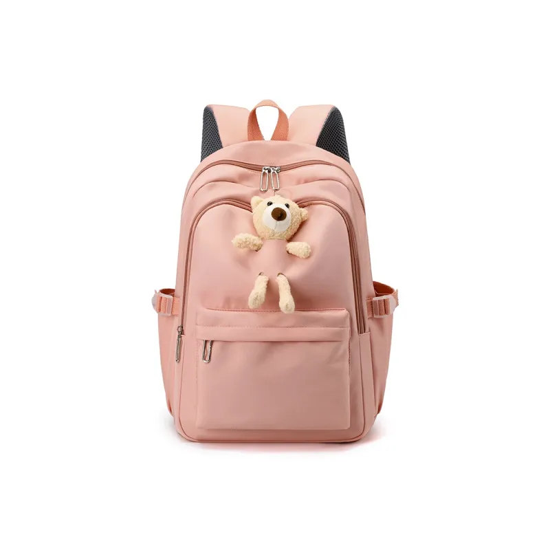 H YXIANG Nylon Backpack Regular Unisex Multicolor-4