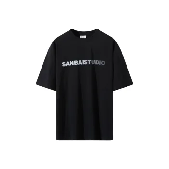 SANBAI STUDIO T Shirt Unisex Black