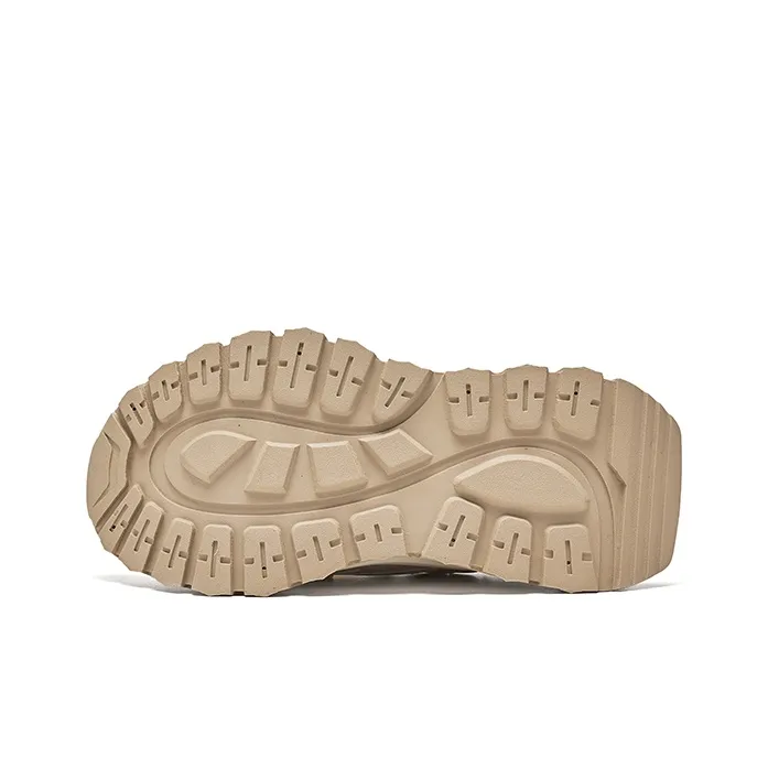HR Low Top Chunky Sneakers Women's Beige-4