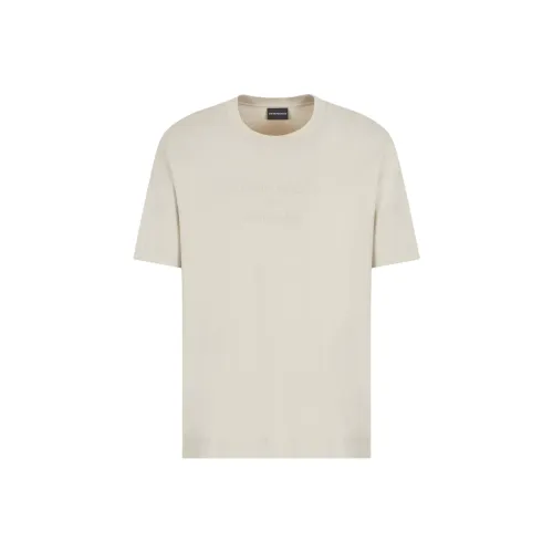 EMPORIO ARMANI Asv Jersey T shirt With Rubberised Logo