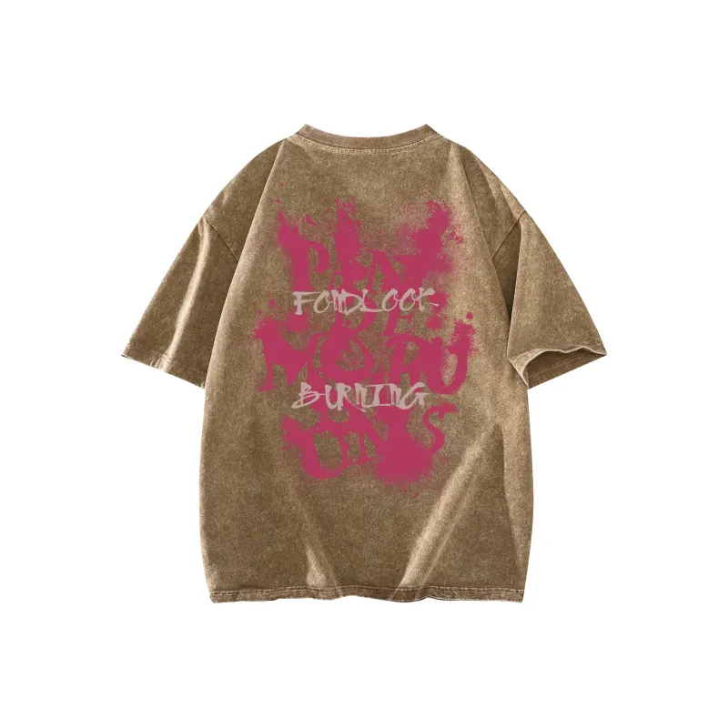FONDLOOK T Shirt Unisex Black Gray Color-5