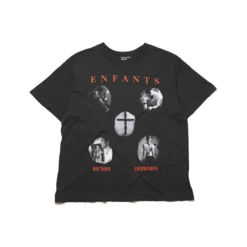 ENFANTS RICHES DEPRIMES Narcotica Cotton T shirt