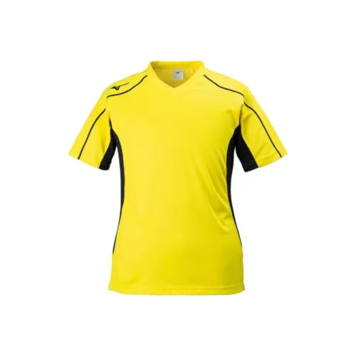 Mizuno T-Shirts Unisex Yellow