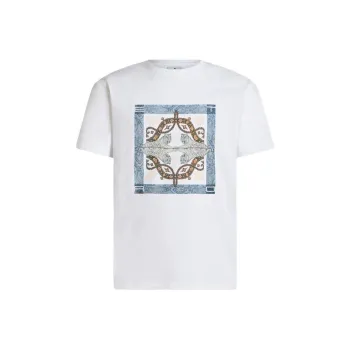 ETRO Placed Printed T Shirt