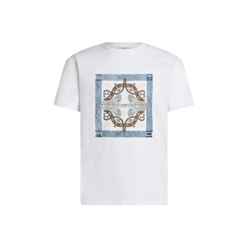 ETRO Placed Printed T Shirt-0