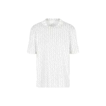 ARMANI EXCHANGEAE SS25 T Shirt Unisex Gray White