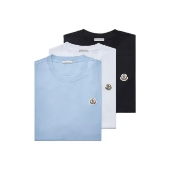 Moncler Pack Of Three Crewneck T Shirt