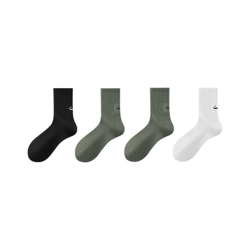 ZEROIN Mid Calf Socks Unisex 4 Pack-16