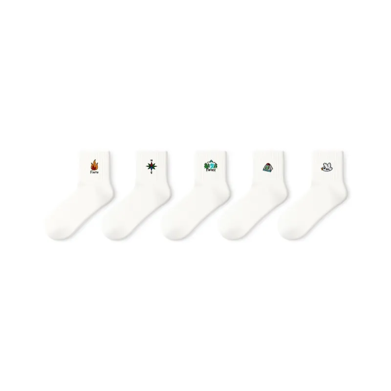 Primeet Ankle Socks Men's 5 Pack All The Way Forward-6
