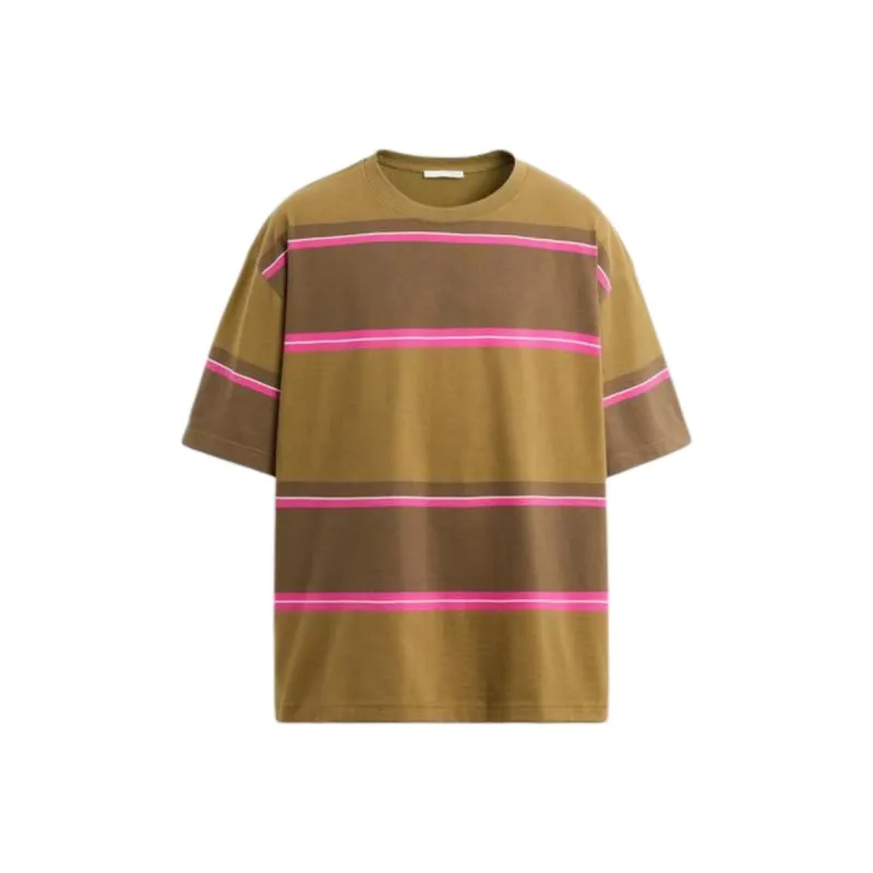 ZARA T Shirts Men Brown-0