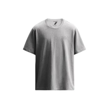 ZARA T Shirt Men's Zebra Print Gray