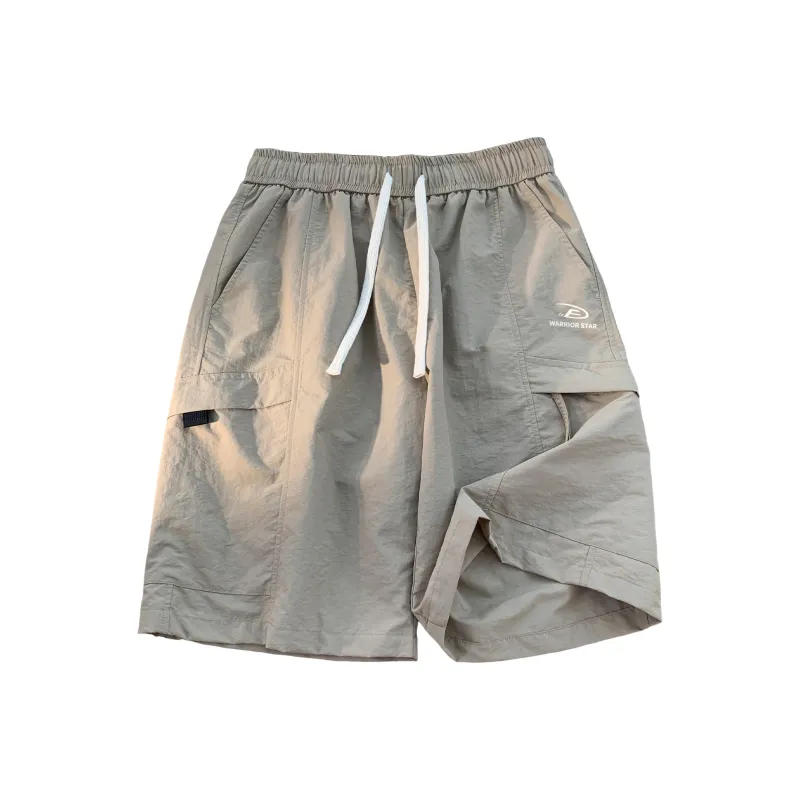 Warrior Huichao Riding The Wind Collection Cargo Shorts Unisex-6