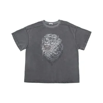 D5OVE T-Shirt Unisex Washed Gray
