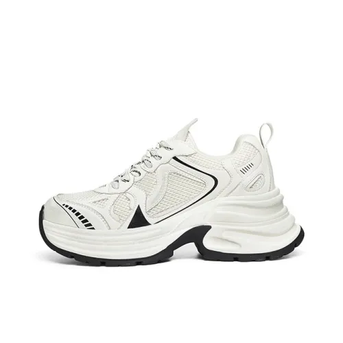 RED DRAGONFLY Low Top Chunky Sneakers Women's