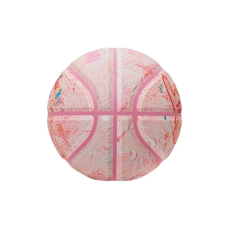 Kuangmi KMBB580 PU Basketball Pink Size 4 5 Size Street Training Kids'-5
