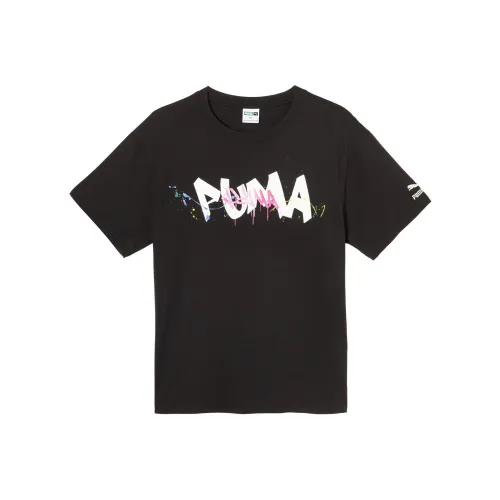 PUMA CLASSICS FTP T Shirt Unisex Black