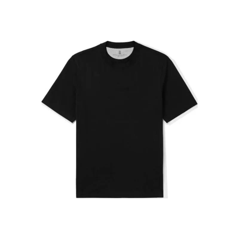 Brunello Cucinelli T-Shirt Men's Black-0