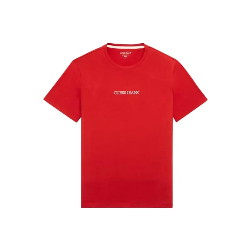 GUESS T-Shirts Men Red-0