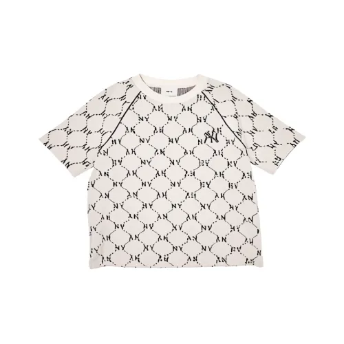 MLB New York Yankees T Shirt Unisex Deep Cream
