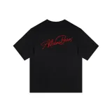 Black with Red Print