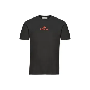 REPLAY T Shirts Men Black
