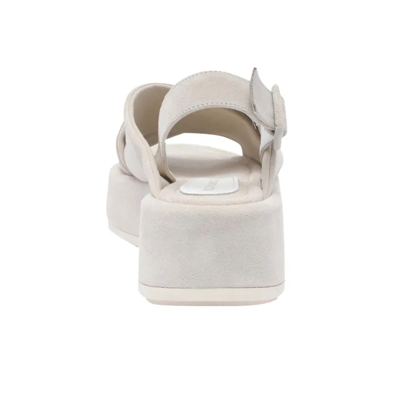 Paloma Barceló Basima One Strap Sandals 6cm Women's White-4