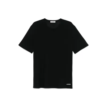 JIL SANDER Cotton Crepe T shirt